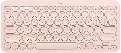 Produktbild von Logitech K380 Multi-Device Bluetooth Keyboard - Tastatur - kabellos - Bluetooth 3.0 - QWERTY - Spanisch - rosé