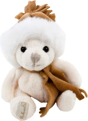 Produktbild von Bukowski Schlüsselanhänger Teddybär Eugen weiß 10 cm