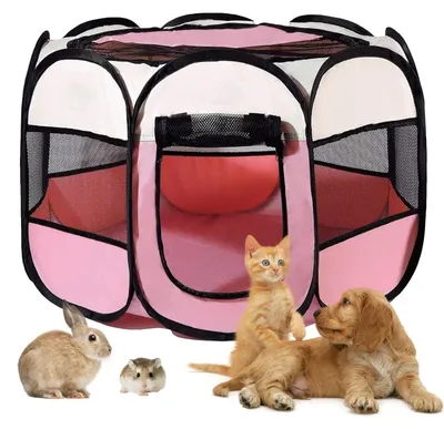 Image de Cage pliable pour chiots, chiens et chats