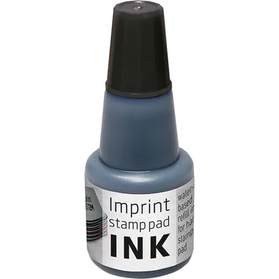Produktbild von Trodat Stempelfarbe 24 ml Nachfülltinte für Stempel & Kissen schwarz 143656