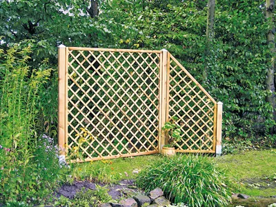 Produktbild von T&J DIAGONAL Rankzaun 10 x 10 cm 60 x 180 cm