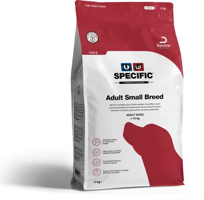 Productafbeelding van Specifiek Voor Volwassene Honden, Ras: Kleine Rassen, Gewicht: 4 Kg, Product: Cxd-S