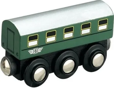 Produktbild von Maxim Holzeisenbahn Personenwaggon 50817 klassisches Abteilauto
