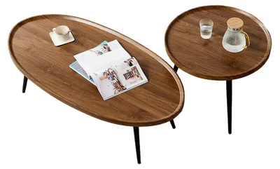 Produktbild von Kompakter Nesting-Couchtisch, 2er-Set