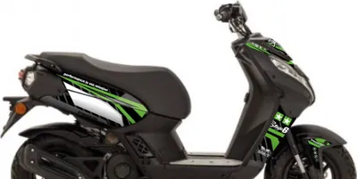 Zdjęcie produktu dla Zestaw graficzny Stage6 Green Deco dla Peugeot Streetzone