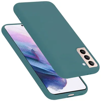 Image de Cadorabo Housse pour Samsung Galaxy S21 PLUS Housse en vert Housse pour portable Case Cover TPU Etui