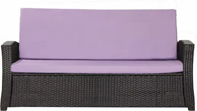 A product shot of a sofa cushion.
