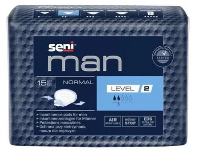Produktbild von Seni Man Inkontinenzeinlage normal Level 2 15 St