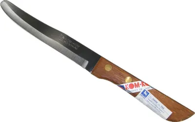 Produktbild von [ #792 ] KOM KOM Thailand Messer mit Holzgriff 22cm / Küchenmesser