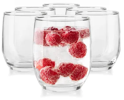 Gläserset 6 x 300 ml Cocktailgläser Trinkgläser Wassergläser