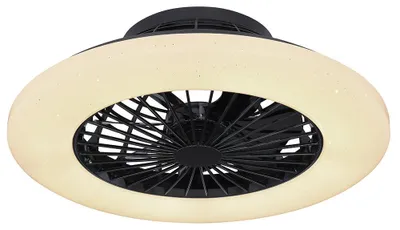Produktbild von LED Deckenventilator, Fernbedienung, Sterneneffekt, 50 cm