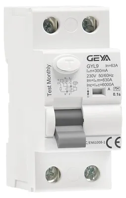 Fehlerstrom-Schutzeinrichtung Typ A 2P-63A-300mA