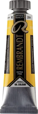 Produktbild von Rembrandt Ölfarbe Tube 15 ml Permanentgelb Mittel 284