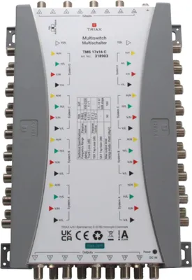 Image de Multicommutateur en cascade TRIAX, 17 entrées/16 sorties, sans bloc d'alimentation, 1 pièce.