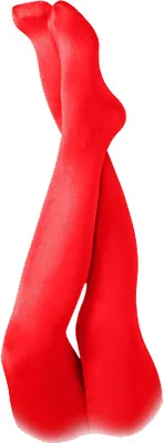 Produktbild von Damen Strumpfhose Blickdicht, Feinstrumpfhose 60 DEN, rot S/M