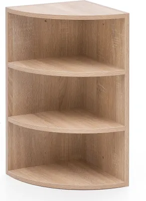 Produktbild von WOHNLING Eckregal Sonoma WL5.842 30x60x30cm Wandregal Holz-Regal Hängeregal Hoch