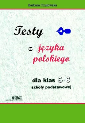 Productafbeelding van Testy z jezyka polskiego dla klas 5-6 szkoly podstawowej