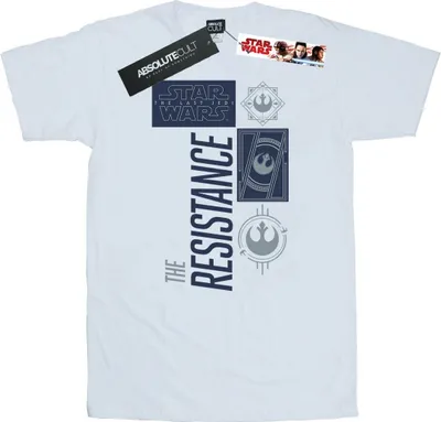 Produktbild von Star Wars - "The Last Jedi The Resistance" T-Shirt für Herren BI46944 (S) (Weiß)