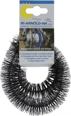 Image de Anneaux de nettoyage de moyeu Nylon Roue de conduite Noir