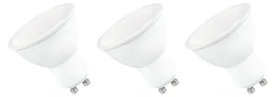 Produktbild von Spectrum GU10 LED Spot Lampe 6W 500lm 3000K Warmweiß 230V 3 Stück