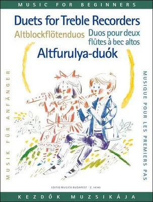 Produktbild von Altblockflötenduos für Anfänger