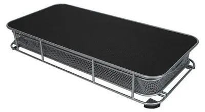 Produktbild von Kaffeekapselhalter - Schubladenständer für Nespresso Kapseln - Platz für 40 Kapseln - Kapsel Organizer unter Kaffeemaschine - Metall - Matt