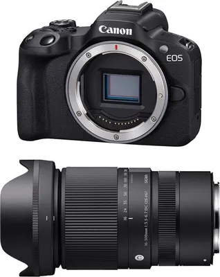 Produktbild von CANON EOS R50 + SIGMA 16-300mm f/3.5-6.7 DC OS Contemporary