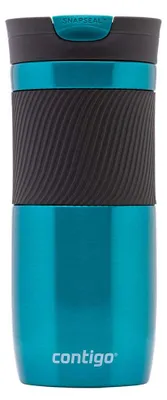 Immagine prodotto di ContiGo! thermo mug fiaschetta sottovuoto Byron Snapseal tazza da viaggio in acciaio inox bottiglia da bere durevole