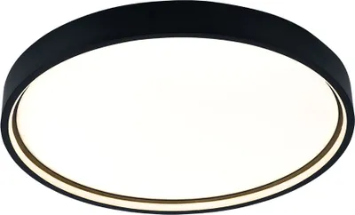 Produktbild von Wofi LED Deckenleuchte Dubai rund Ø45cm Dunkelgrau 27,5W 2400lm warmweiß 3000K 3-Stufen dimmbar