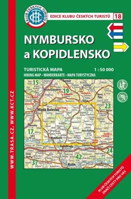 Obrázek produktu pro KČT 18 Nymbursko a Kopidlnsko 1:50 000/ 5. vydání 2022