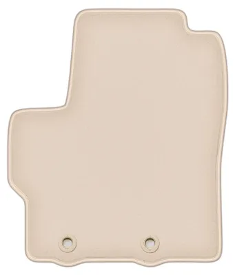 Produktbild von DURBAN Beige Velours-Fahrerfußmatte für Toyota Yaris IV Schrägheck (2020-)