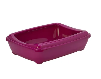 Produktbild von Katzentoilette Offene Toilette Schalentoilette Katzenklo Katzenschale XL (57 x 43 x 16cm)