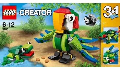 Immagine prodotto di Lego 31031 Creatore - Regenwaldtiere