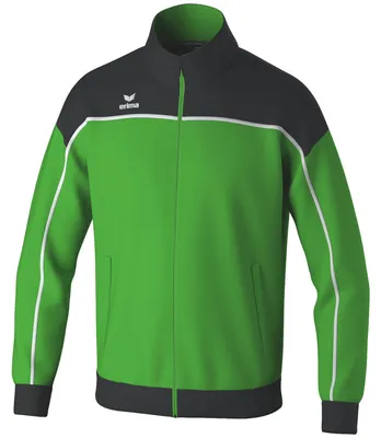 Produktbild von Erima Change By Erima Trainingsjacke Grün/Schwarz/Weiß - XXL