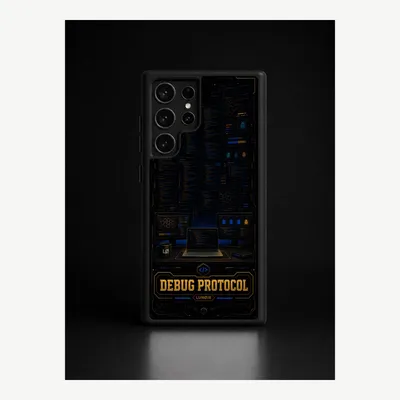 Imagen del producto de Funda para Samsung S22 Ultra, carcasa protectora para teléfono móvil con diseño de depuración – LUNØIR ©
