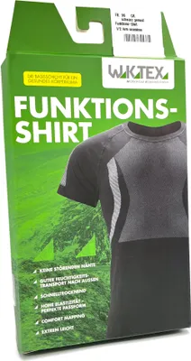 Produktbild von Funktionsshirt, Farbe:schwarz, Größe:M / L