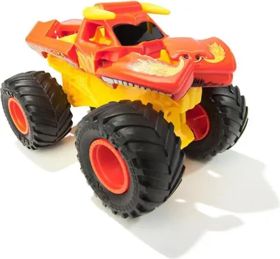 Produktbild von Monster Jam El Toro Loco 1:64 Smash & Bash Traktor Orange Orange One Size
