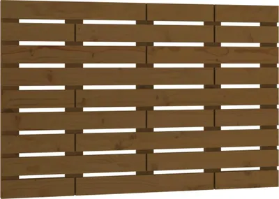 Obrázok produktu pre vidaXL Nástenné čelo Honey Brown 81x3x63 cm Masívne borovicové drevo