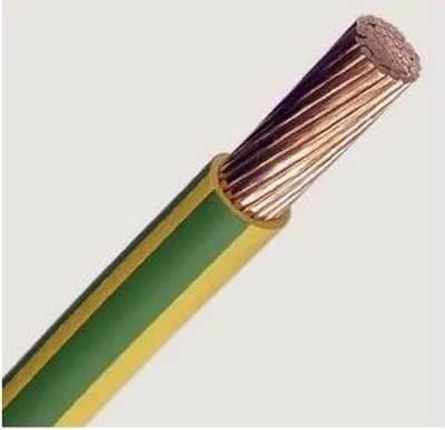 Image de Fil H07v-r 10mm2 Rouge Conducteur Rigide, Section 10mm2, Couleur Rouge - Finish