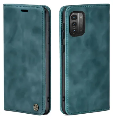 Produktbild von Handy Hülle für Nokia G11 / G21 Klapphülle Bookcase Flip Cover Handy Tasche Etui Farbe: Petrol