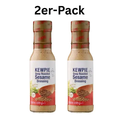 Produktbild von 2er-Pack Kewpie Gerösteter Sesam Dressing 236ml (241g)