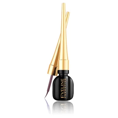 Produktbild von Eveline Cosmetics Celebrities Eyeliner - Wasserfester Augenliner Braun, 1 Stück