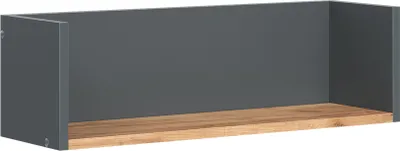 Produktbild von Wandregal Vicco Viktor Anthrazit/Goldkraft Eiche 67.8 x 20 cm, Model 55169