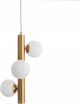 Produktbild von Nova Luce JAKLIN Pendelleuchte G9 3-fach Gold 150x31,5cm dimmbar 9724581