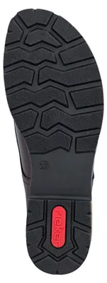 Produktbild von Rieker Damen Stiefelette Komfort-Schnürboot mit Profilsohle Z9310, Größe:41 EU, Farbe:Braun