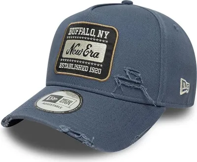 Zdjęcie produktu dla Czapka z daszkiem New Era A-Frame Trucker Cap - PATCH WASH navy