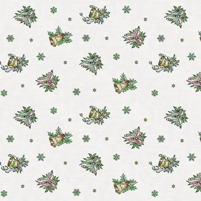 Produktbild von MANK Tischdecke Lourdes aus Linclass® Airlaid 80 x 80 cm, 20 Stück - Einweg-Mitteldecke, Weihnachten