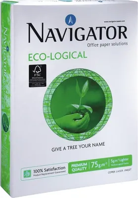 Immagine prodotto di Navigator Eco-Logical 75g.m-2 carta inkjet Bianco