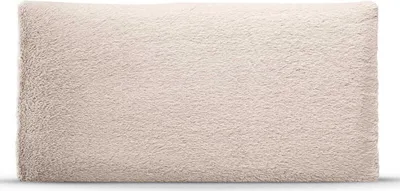 Obrázek produktu pro MG Design nástěnný panel 30 x 60 cm čalouněný - nástěnný panel pro snadnou montáž, z imitace kožešiny, s měkkou výplní, v béžové barvě