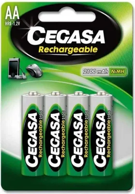 Produktbild von Cegasa Akku hr6 2100 mah 1 2v bl.4 Stk.